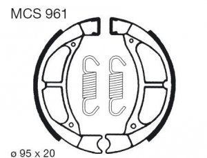 Brake shoes LUCAS